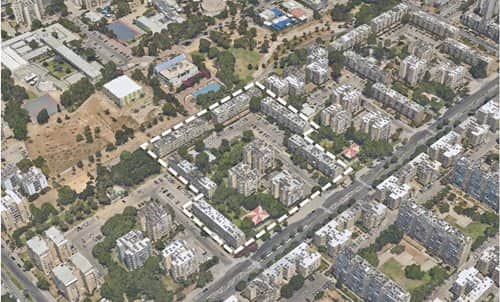 רמת הנשיא_מיקום המתחם