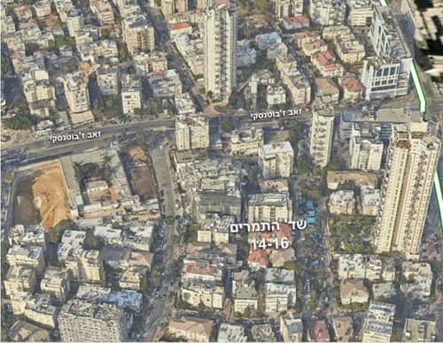 שדרות התמרים 14-16 מבט על