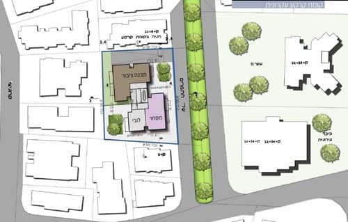 שדרות התמירם 14-16_קומת קרקע עקרונית